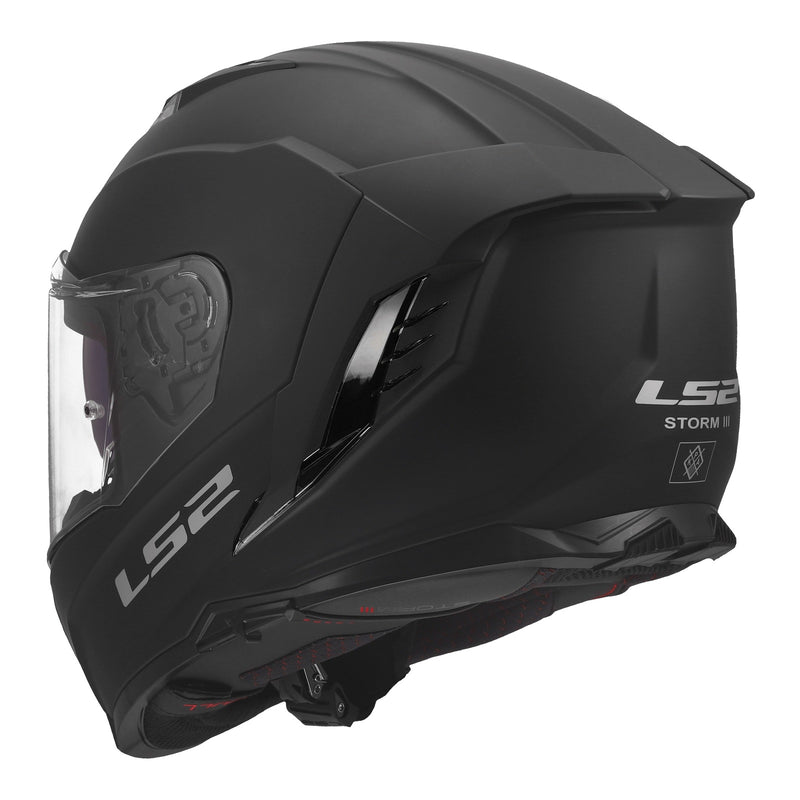 Load image into Gallery viewer, LS2 FF818 Storm III Helmet - Matte Black