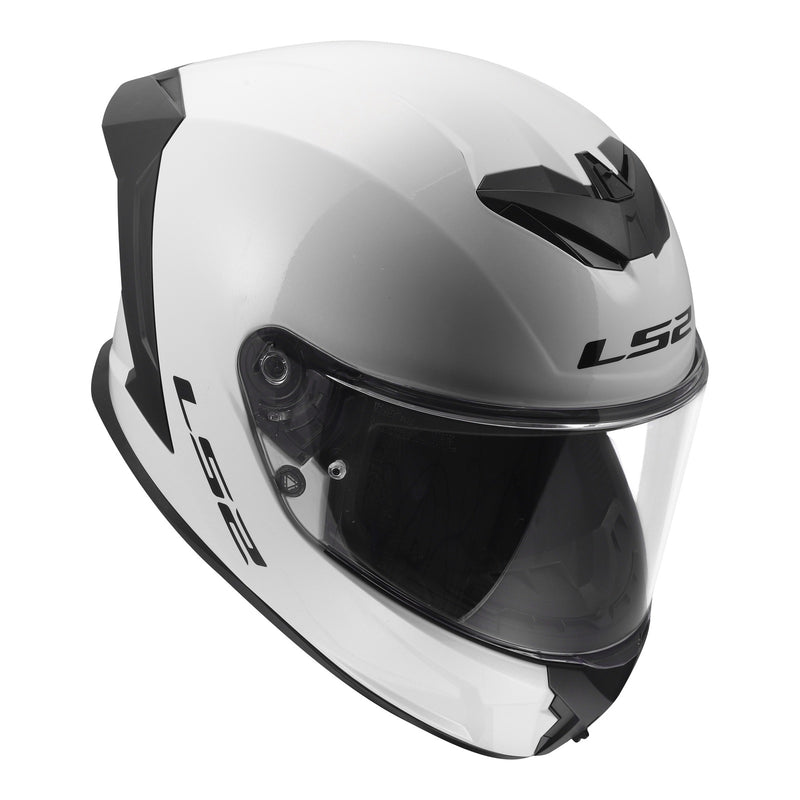 Load image into Gallery viewer, LS2 FF820 Rapid III Solid Helmet - Gloss White