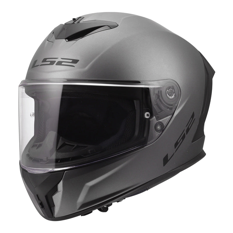 Load image into Gallery viewer, LS2 FF820 Rapid III Solid Helmet - Matte Titanium