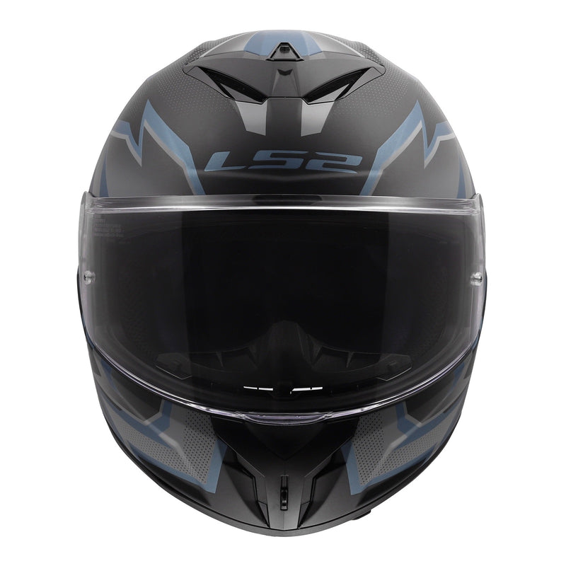 Load image into Gallery viewer, LS2 FF820 Rapid III Xtrem Helmet - Black / Blue Petrol