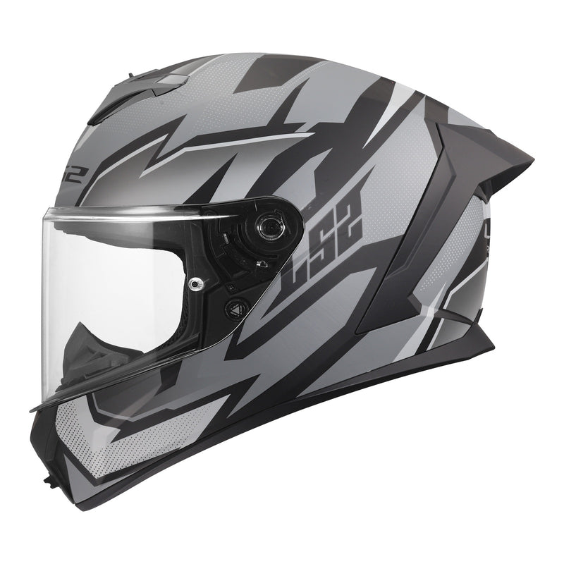 Load image into Gallery viewer, LS2 FF820 Rapid III Xtrem Helmet - Black / Grey