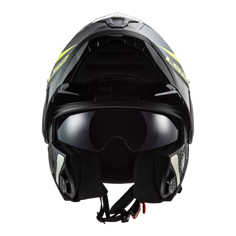Load image into Gallery viewer, LS2 FF902 Scope Skid Helmet - Black / Hi-Vis Yellow