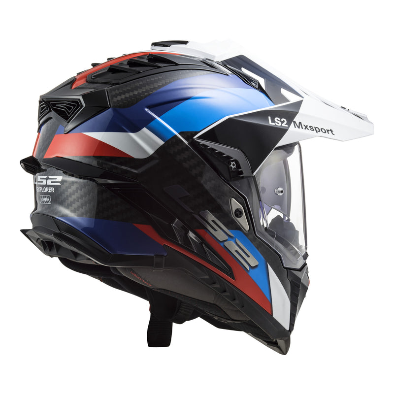 Load image into Gallery viewer, LS2 MX701C Explorer Carbon Frontier - Blue / Black 06