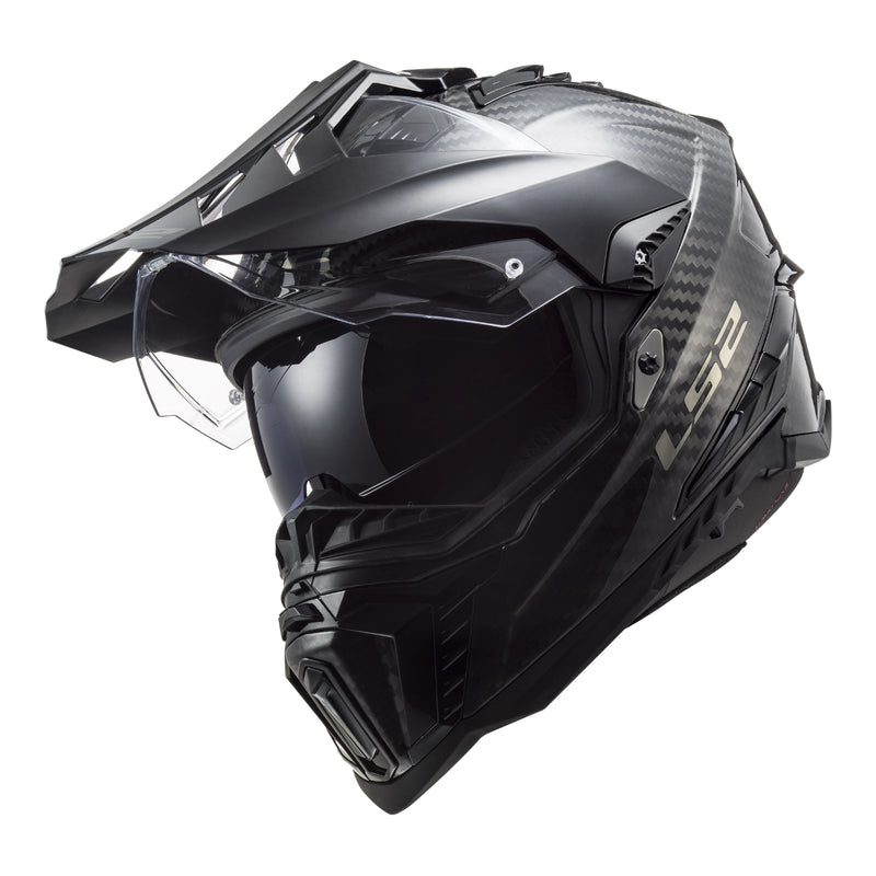 Load image into Gallery viewer, LS2 MX701 Explorer Carbon Solid - Gloss Carbon