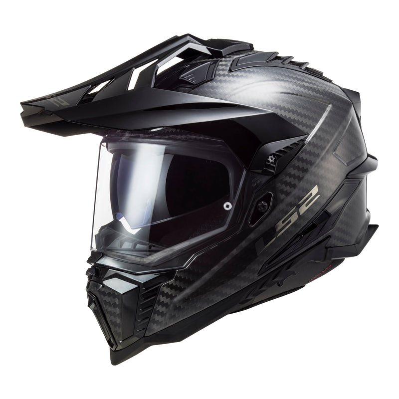 Load image into Gallery viewer, LS2 MX701 Explorer Carbon Solid - Gloss Carbon