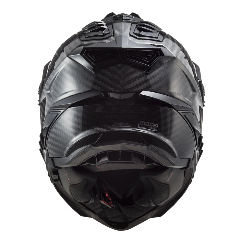 Load image into Gallery viewer, LS2 MX701 Explorer Carbon Solid - Gloss Carbon