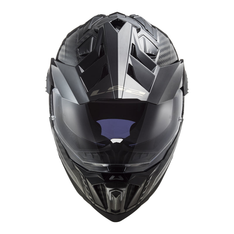 Load image into Gallery viewer, LS2 MX701 Explorer Carbon Solid - Gloss Carbon
