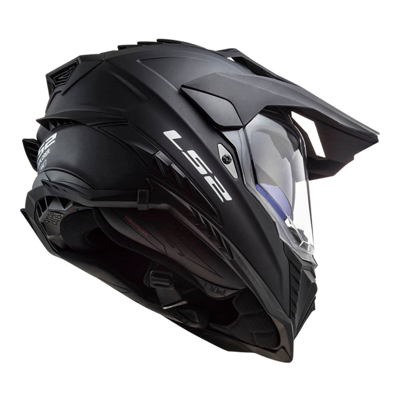 Load image into Gallery viewer, LS2 MX701 Explorer Helmet - Matte Black (S)