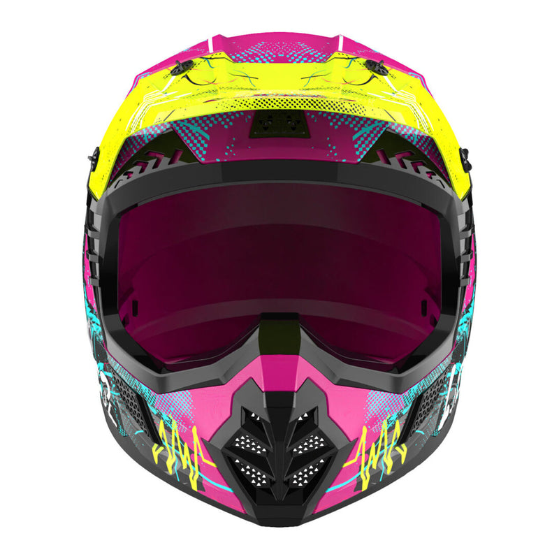 Load image into Gallery viewer, LS2 MX706J COZ Junior Gorilla Helmet - Gloss Purple 06