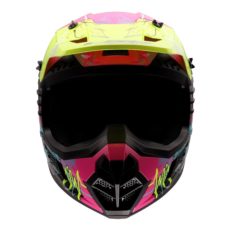 Load image into Gallery viewer, LS2 MX706J COZ Junior Gorilla Helmet - Gloss Purple 06