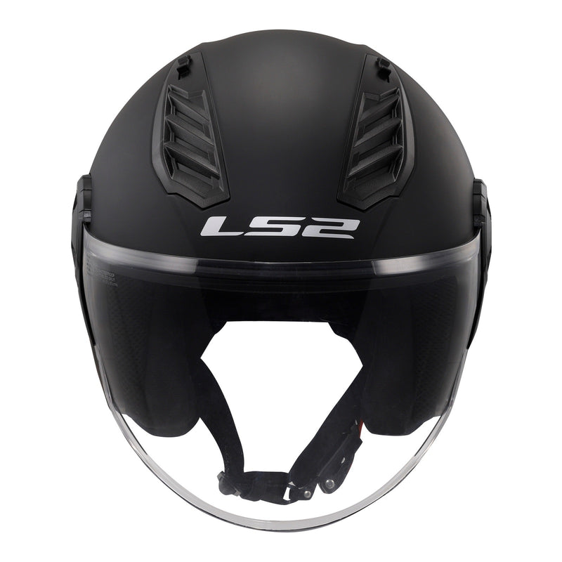 Load image into Gallery viewer, LS2 OF616 Airflow II Helmets - Matte Black 06