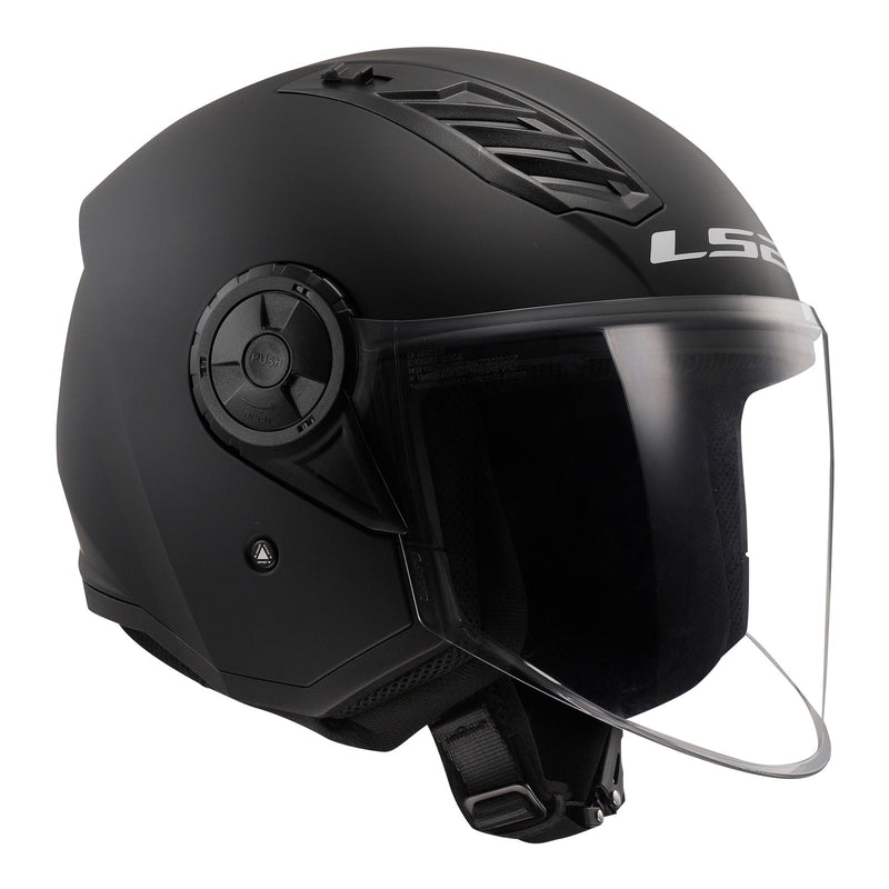 Load image into Gallery viewer, LS2 OF616 Airflow II Helmets - Matte Black 06