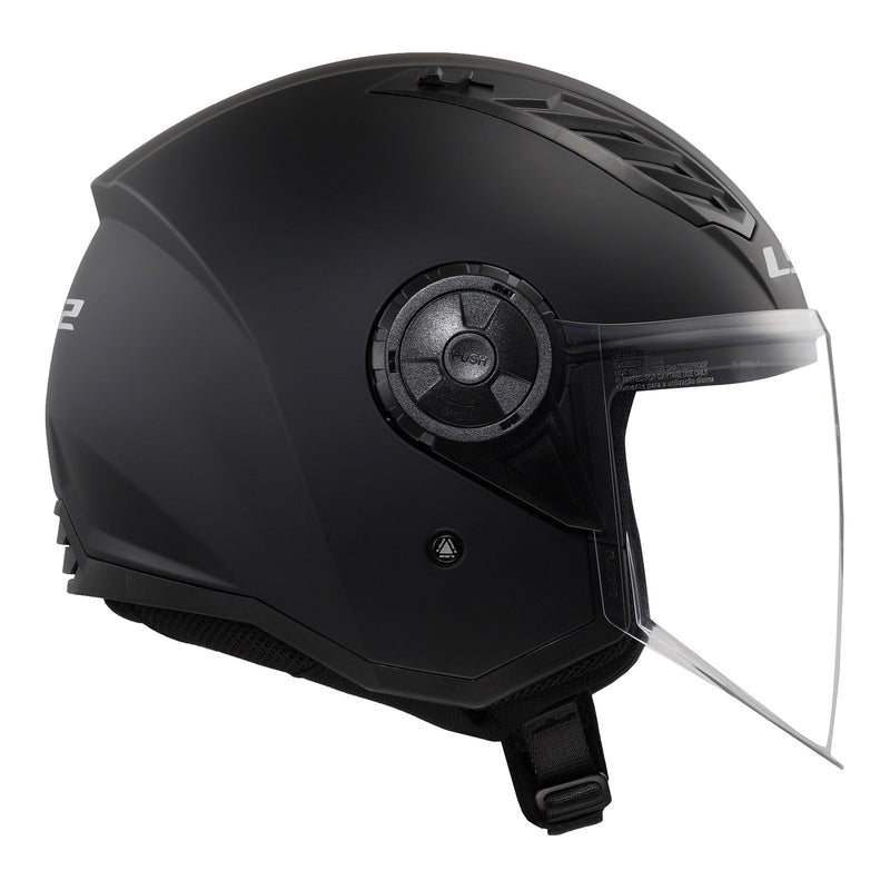 Load image into Gallery viewer, LS2 OF616 Airflow II Helmets - Matte Black 06