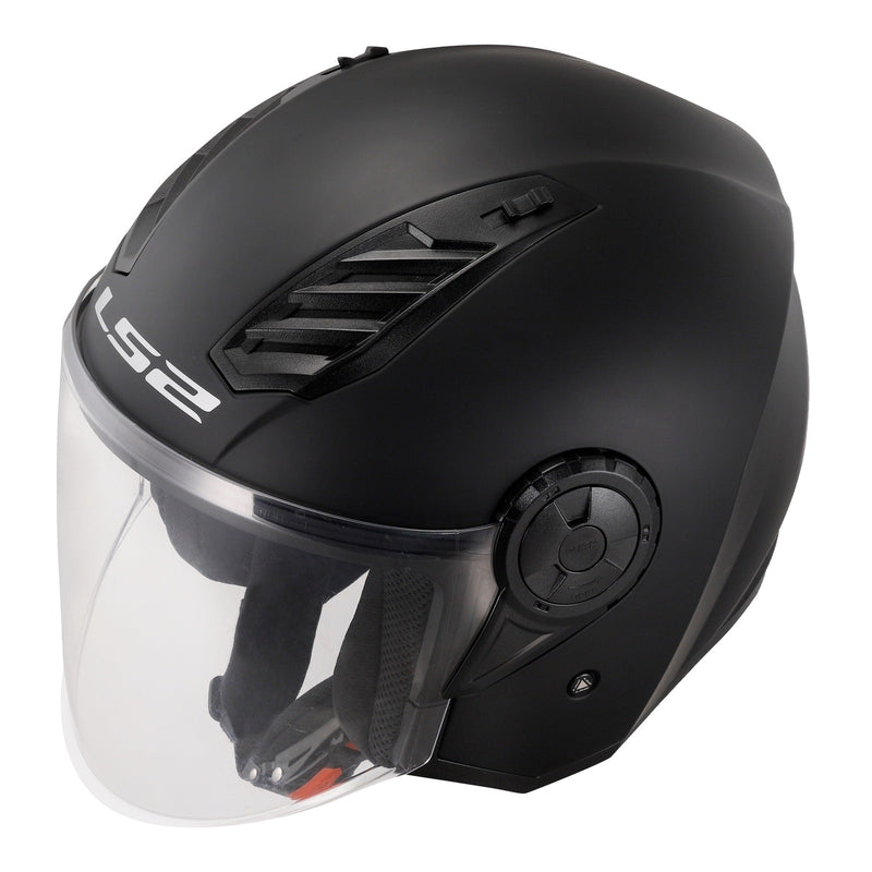 Load image into Gallery viewer, LS2 OF616 Airflow II Helmets - Matte Black 06