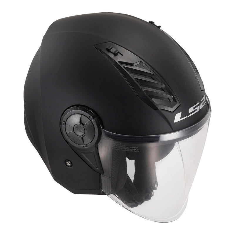 Load image into Gallery viewer, LS2 OF616 Airflow II Helmets - Matte Black 06