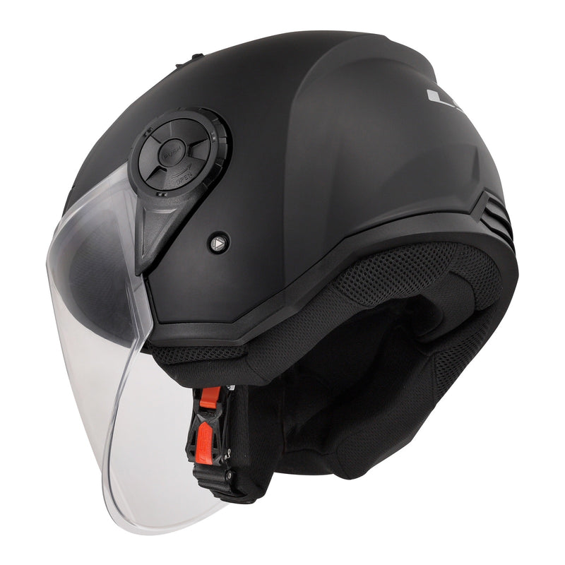 Load image into Gallery viewer, LS2 OF616 Airflow II Helmets - Matte Black 06