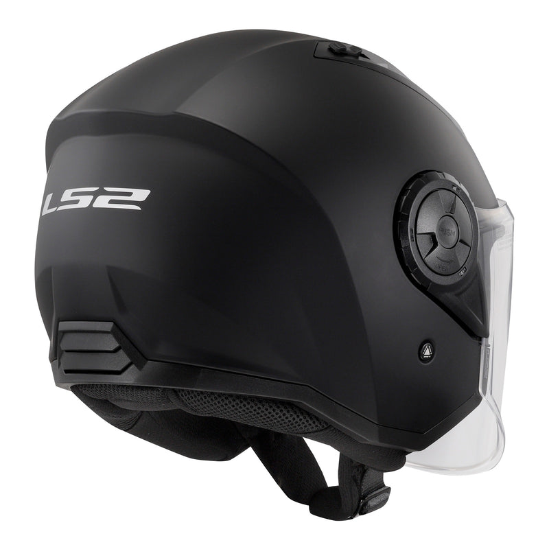 Load image into Gallery viewer, LS2 OF616 Airflow II Helmets - Matte Black 06