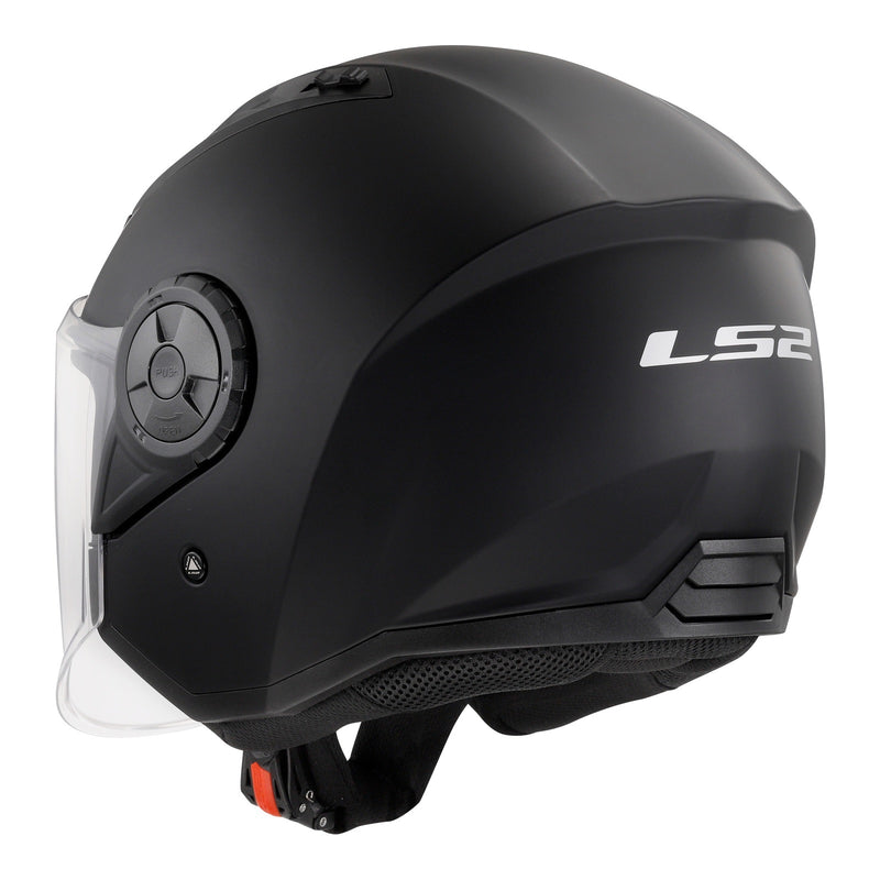 Load image into Gallery viewer, LS2 OF616 Airflow II Helmets - Matte Black 06