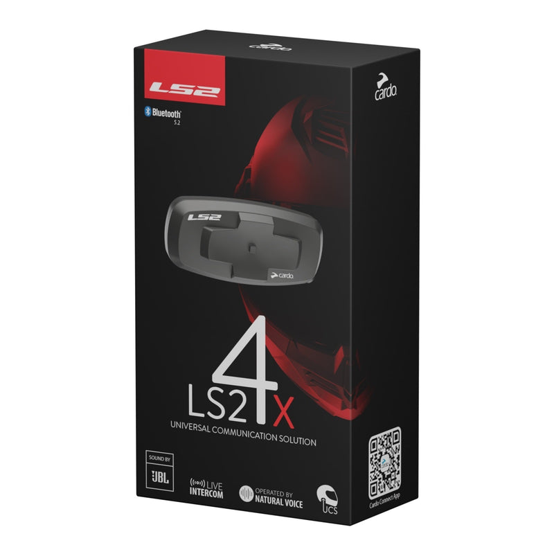 Load image into Gallery viewer, LS2 4X Bluetooth Intercom by Cardo (Single)