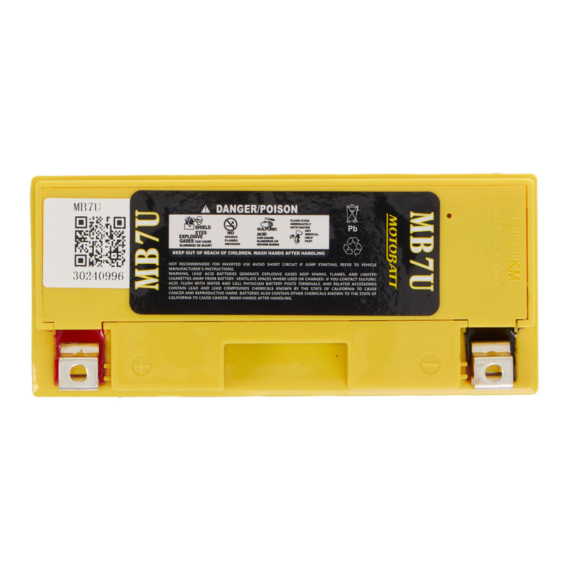 Load image into Gallery viewer, Motobatt Battery Quadflex AGM - MB7U