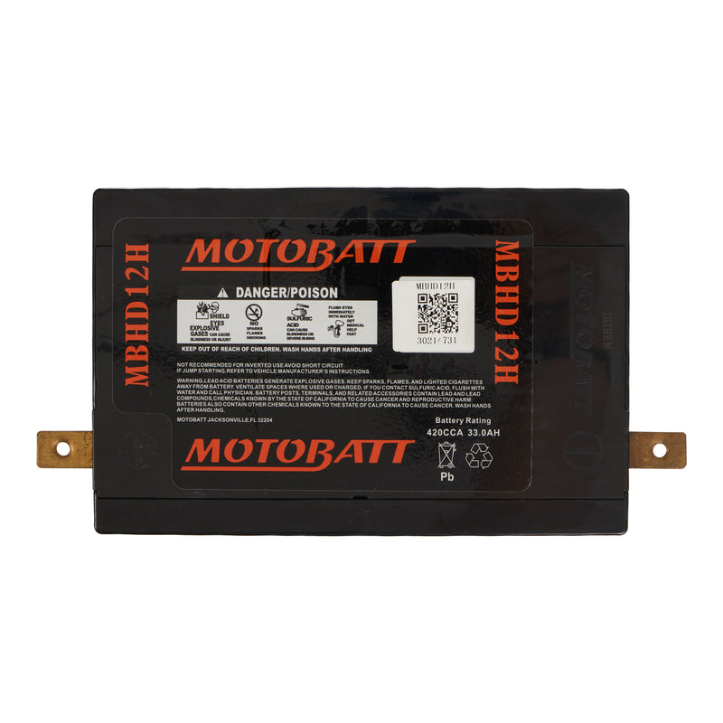 Load image into Gallery viewer, Motobatt Battery Quadflex AGM - MBHD12H