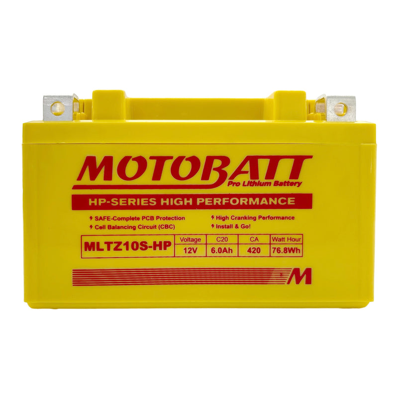 Load image into Gallery viewer, Motobatt Pro Lithium Battery MLTZ10S-HP *8