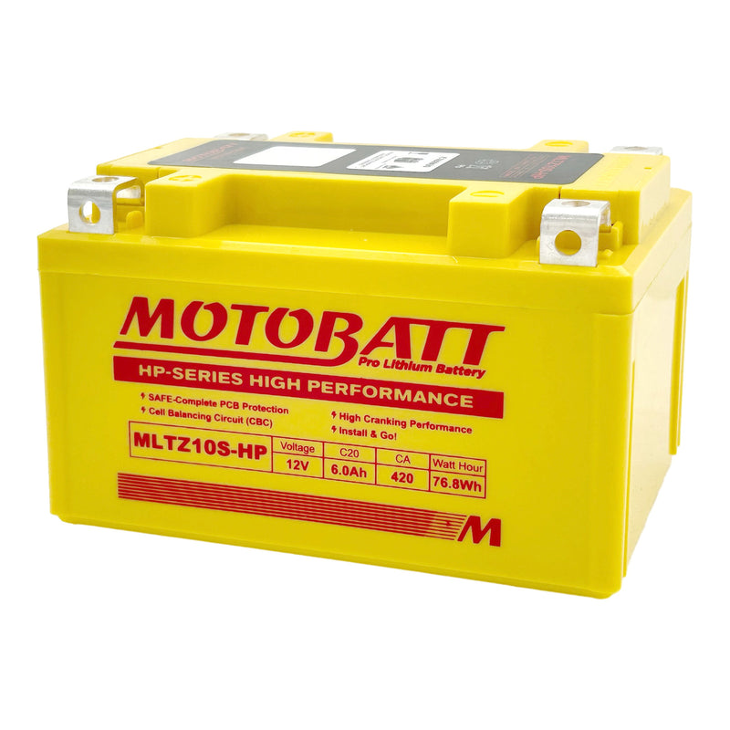Load image into Gallery viewer, Motobatt Pro Lithium Battery MLTZ10S-HP *8