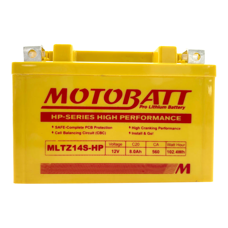 Load image into Gallery viewer, Motobatt Pro Lithium Battery MLTZ14S-HP *4