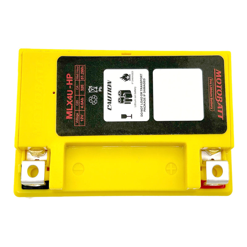 Load image into Gallery viewer, Motobatt Pro Lithium Battery MLX4U-HP *10