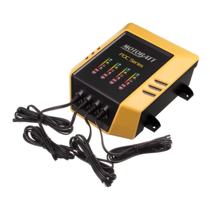 Load image into Gallery viewer, Motobatt Charger Quad Bank 12v 2.0A suits Conventional, AGM & GEL Batteries