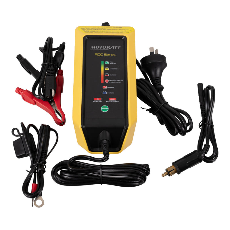 Load image into Gallery viewer, Motobatt Charger Fat Boy 12v 2.0A suits Conventional, AGM, GEL & Lithium