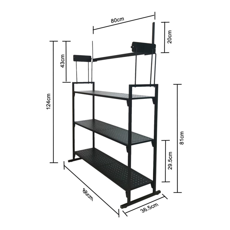 Load image into Gallery viewer, Motobatt 12 Station Maintainer Rack Only
