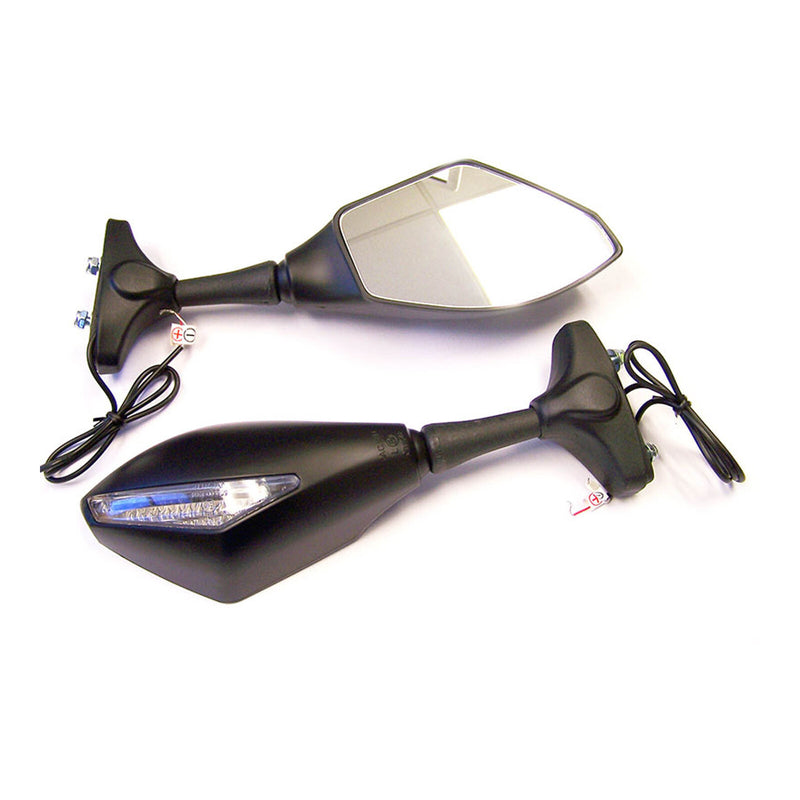 Load image into Gallery viewer, Whites Mirror Universal Fairing Mount with LED (Pair)