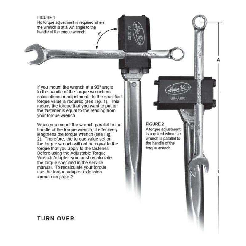 Load image into Gallery viewer, Motion Pro Adjustable Torque Wrench Adaptor