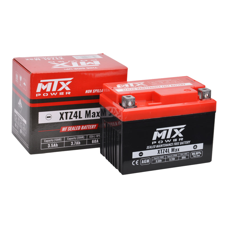Load image into Gallery viewer, MTX Power Battery AGM - XTZ4L Max