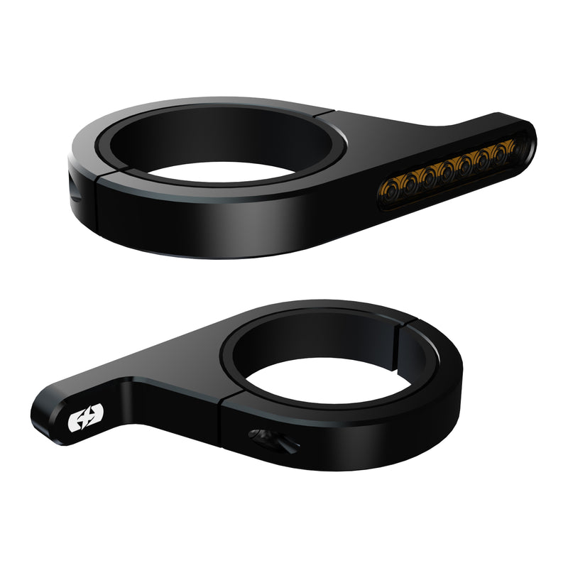 Load image into Gallery viewer, Oxford Darkturner - Sequential Fork Mounted Indicators