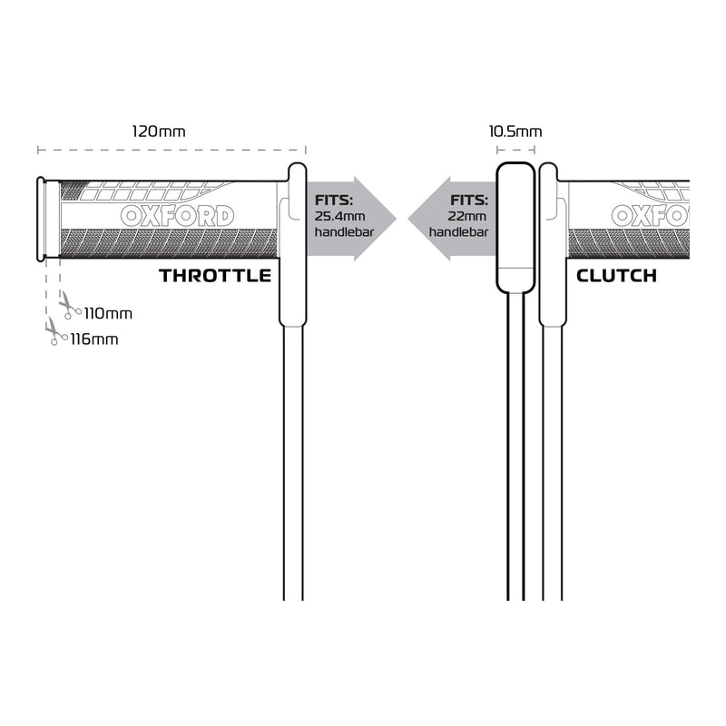 Load image into Gallery viewer, Oxford Hotgrips Advanced Integrated Touring