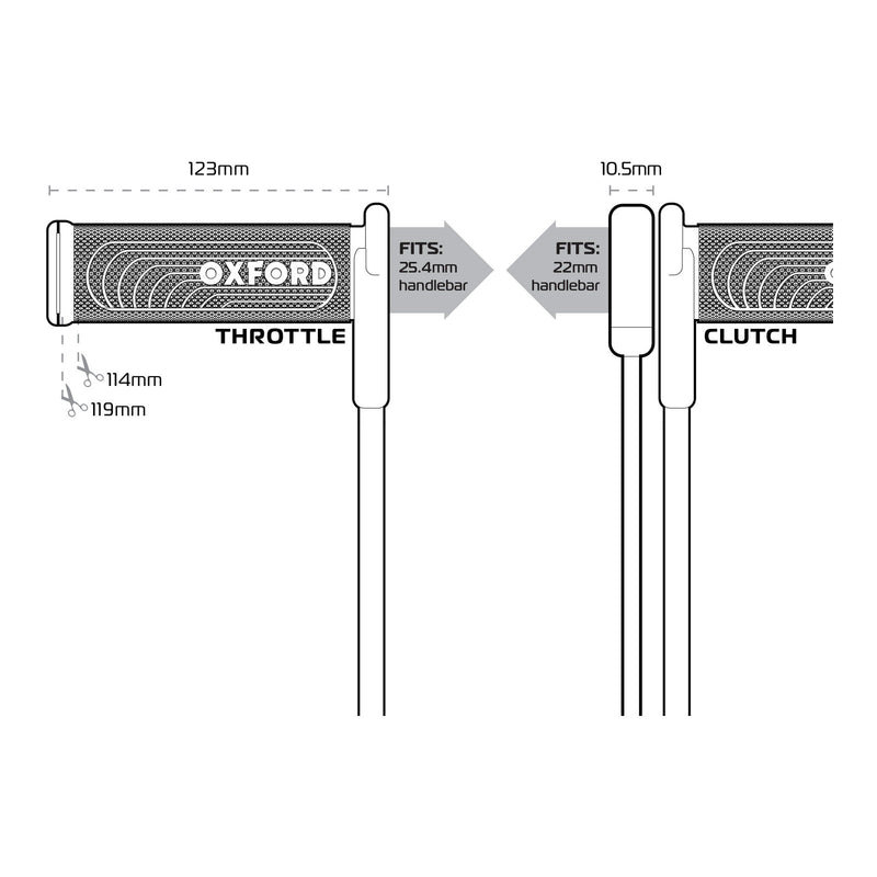 Load image into Gallery viewer, Oxford Hotgrips Advanced Integrated Sport