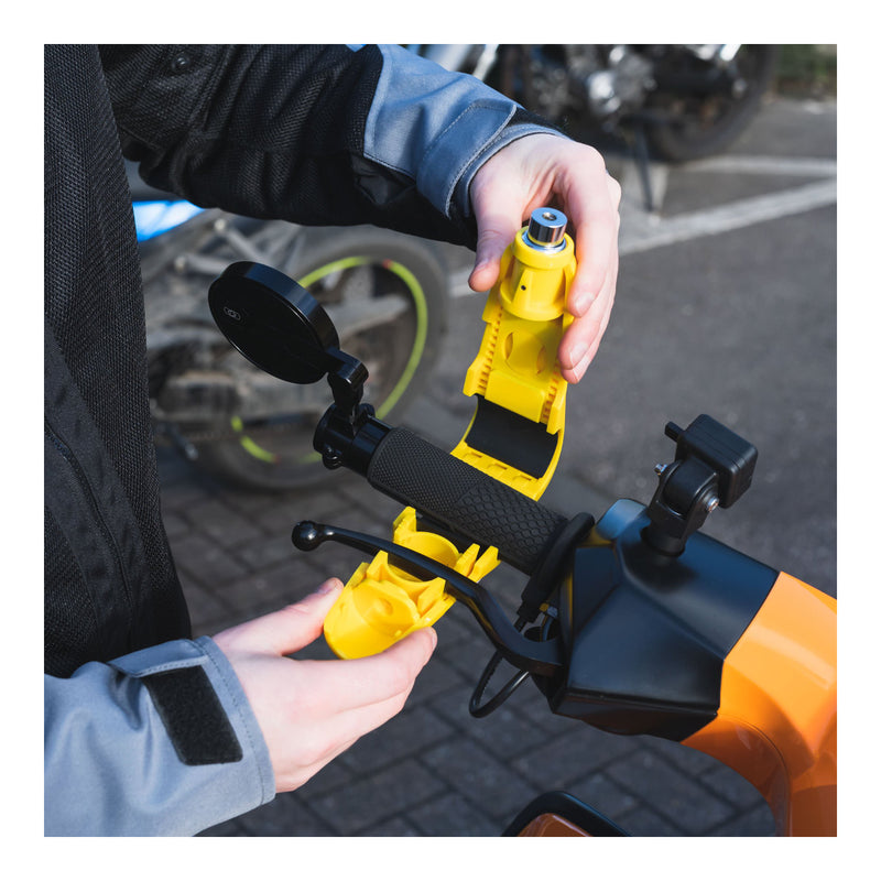 Load image into Gallery viewer, Oxford Security Lever Lock Alarm - Yellow