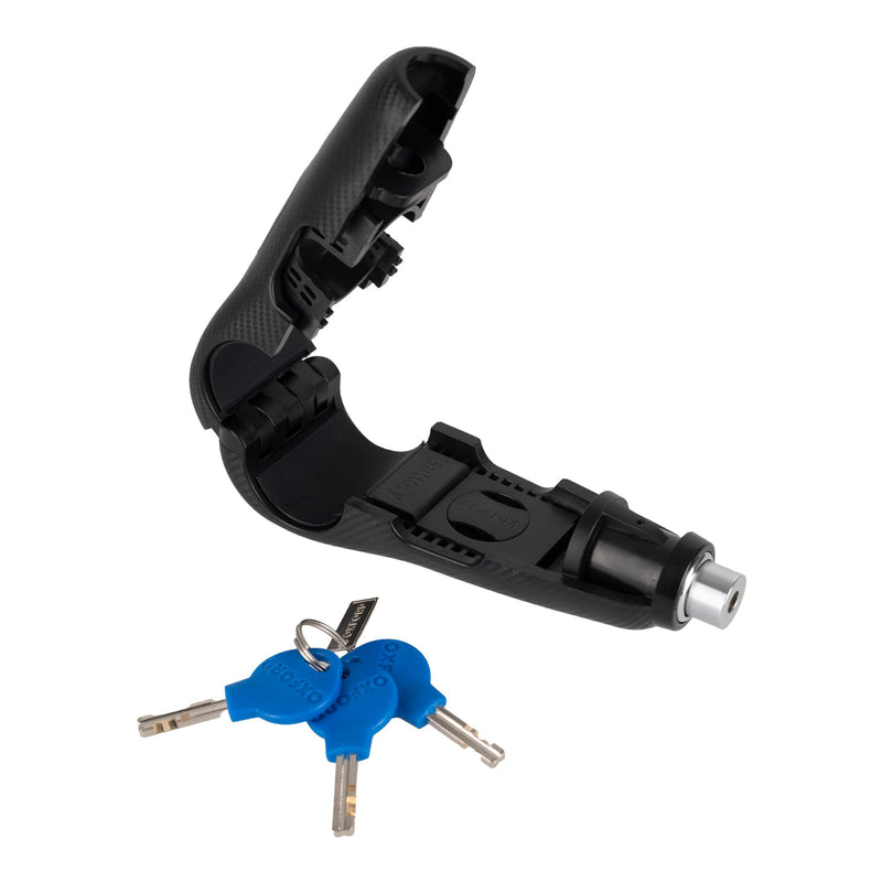 Load image into Gallery viewer, Oxford Security Lever Lock Alarm - Black