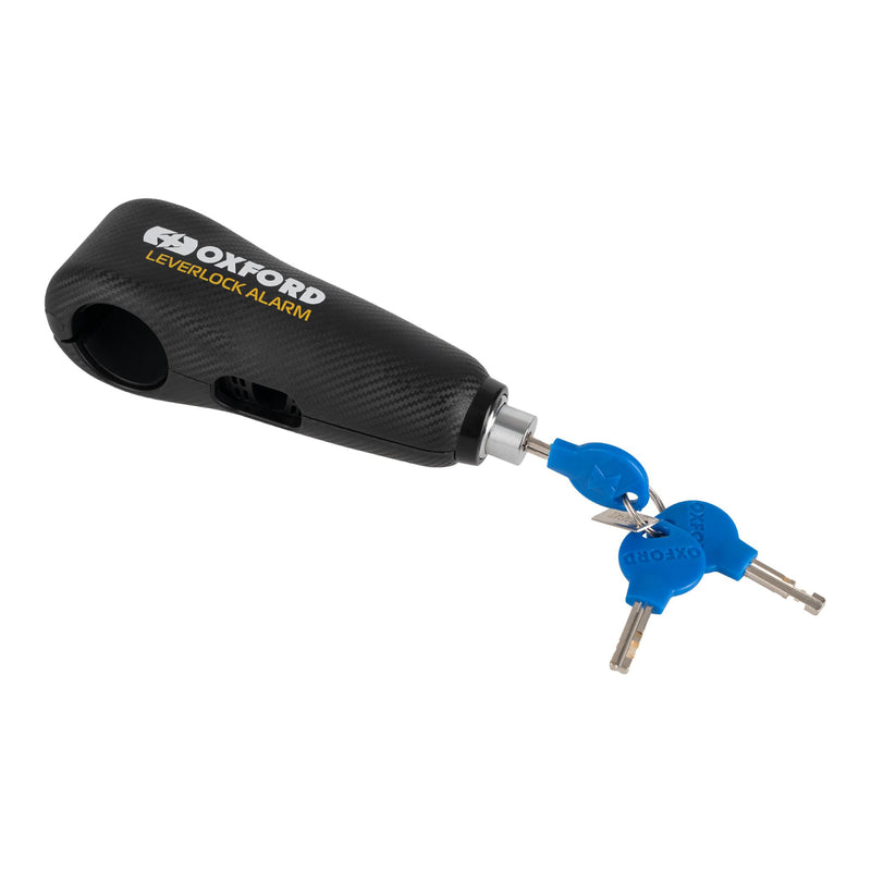 Load image into Gallery viewer, Oxford Security Lever Lock Alarm - Black