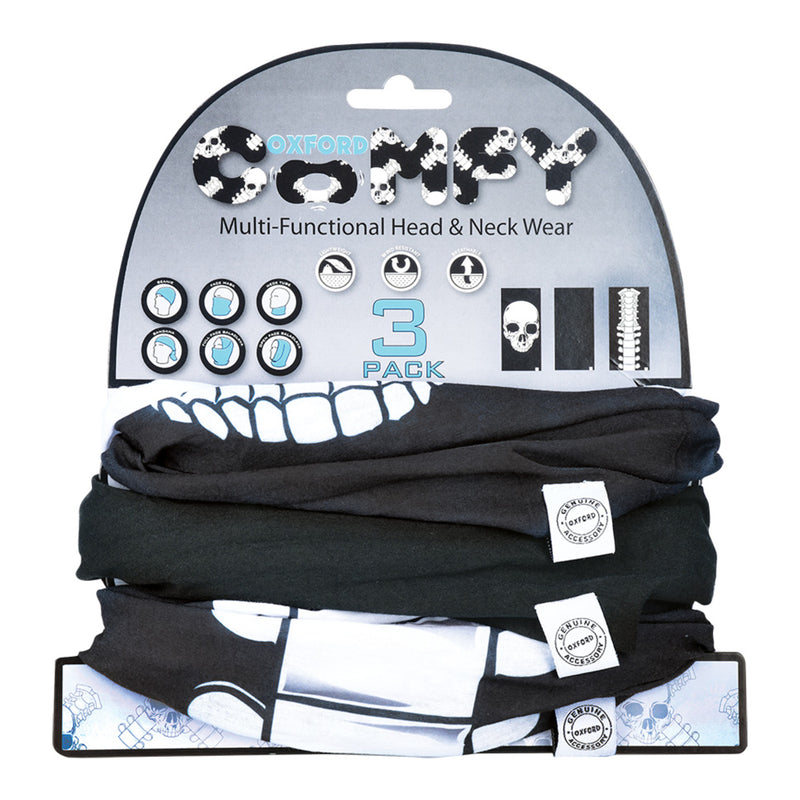 Load image into Gallery viewer, Oxford Comfy - Skeleton (3 Pack)