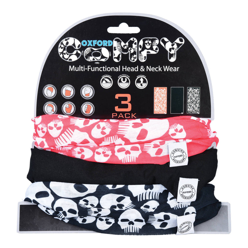 Load image into Gallery viewer, Oxford Comfy - Skulls (3 Pack)