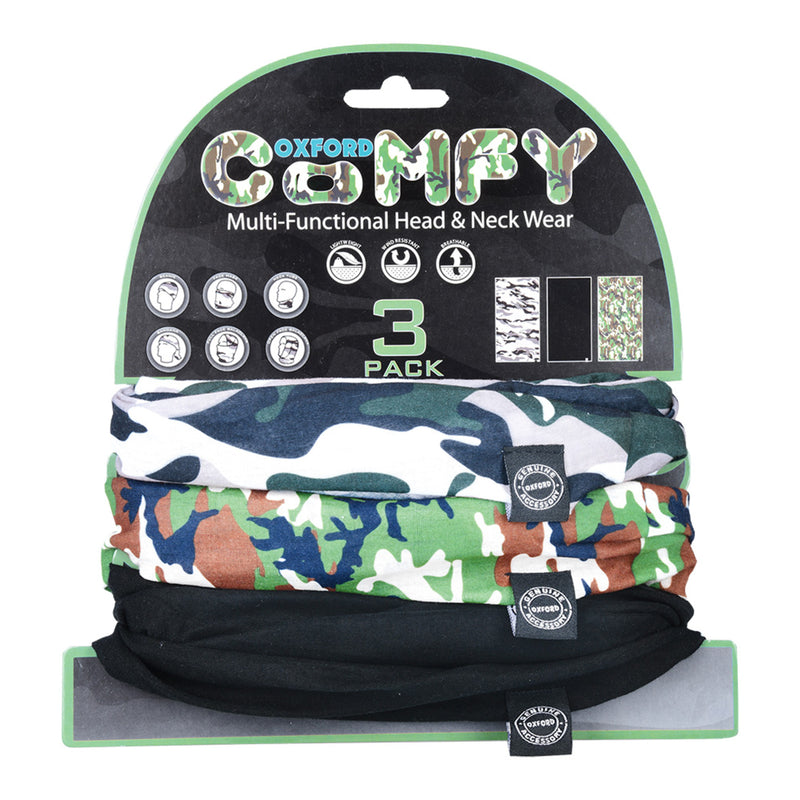 Load image into Gallery viewer, Oxford Comfy - Camo (3 Pack)