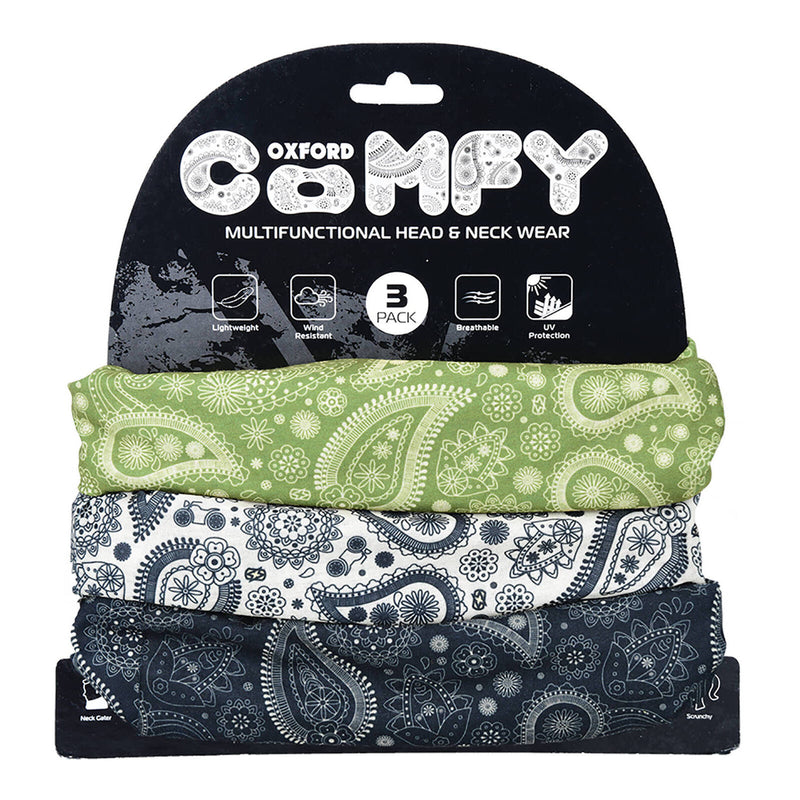 Load image into Gallery viewer, Oxford Comfy - Paisley (3 Pack)