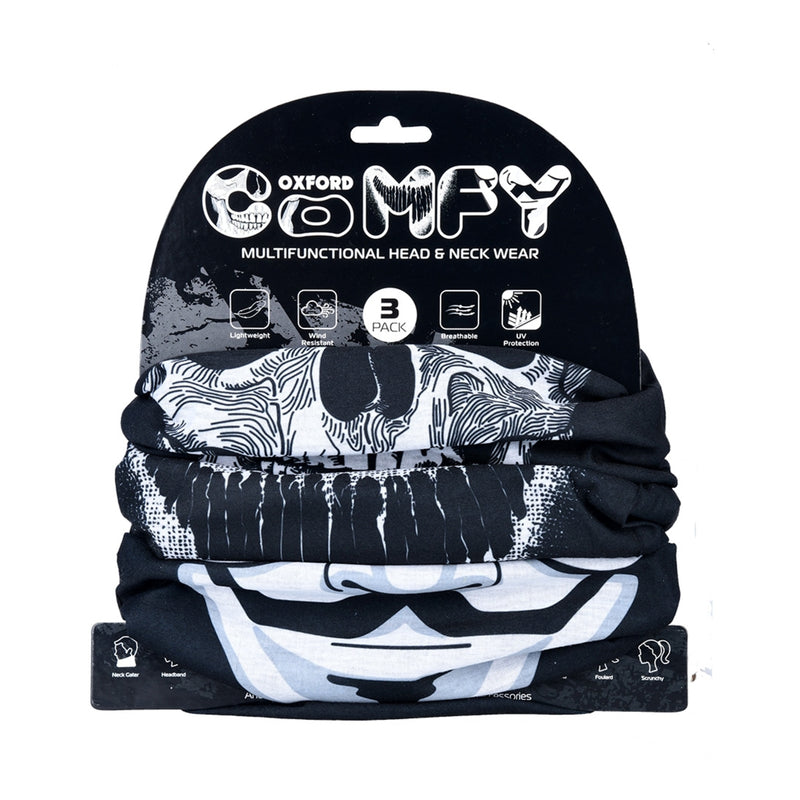 Load image into Gallery viewer, Oxford Comfy Masks 3-Pack