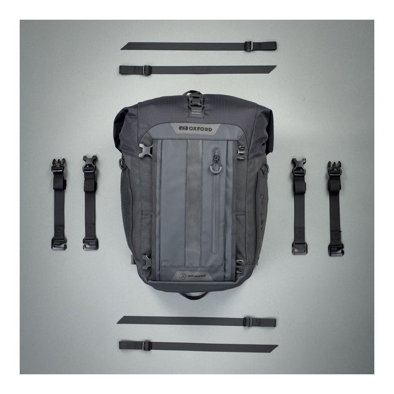 Load image into Gallery viewer, Oxford Atlas T-30 Advanced Tourpack - Black