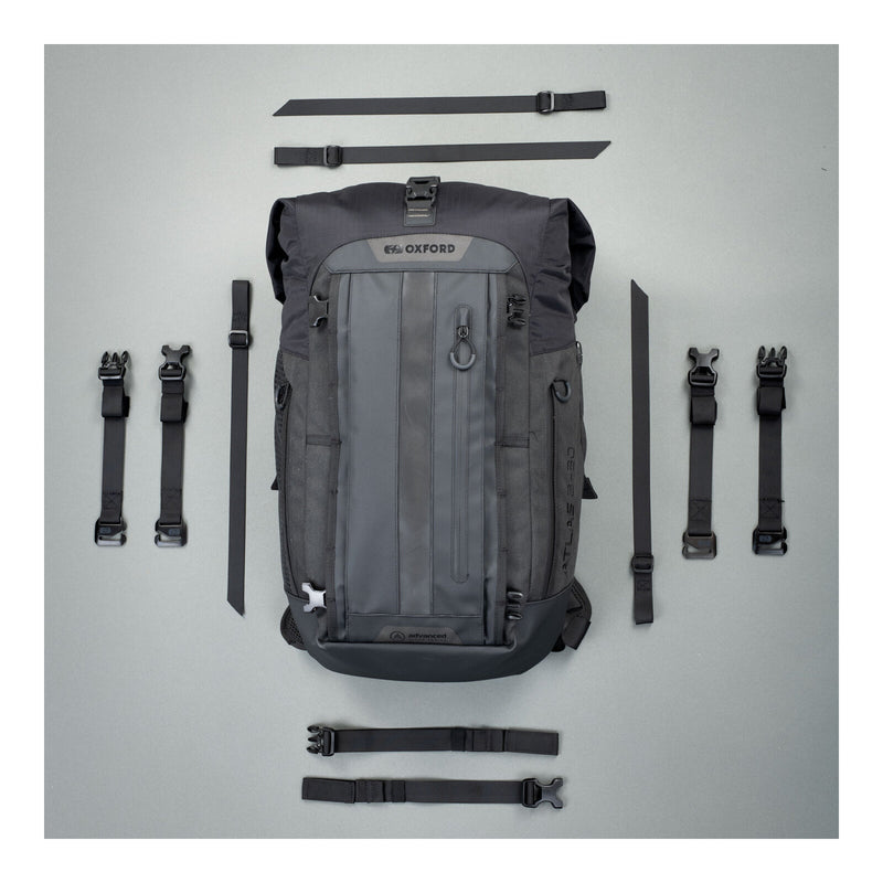 Load image into Gallery viewer, Oxford Atlas B-20 Advanced Backpack - Black