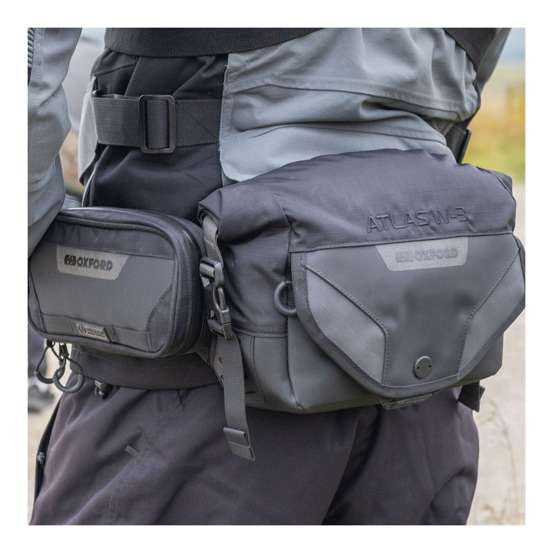 Load image into Gallery viewer, Oxford Atlas W-3 Advanced Waist with Beltpack - Black