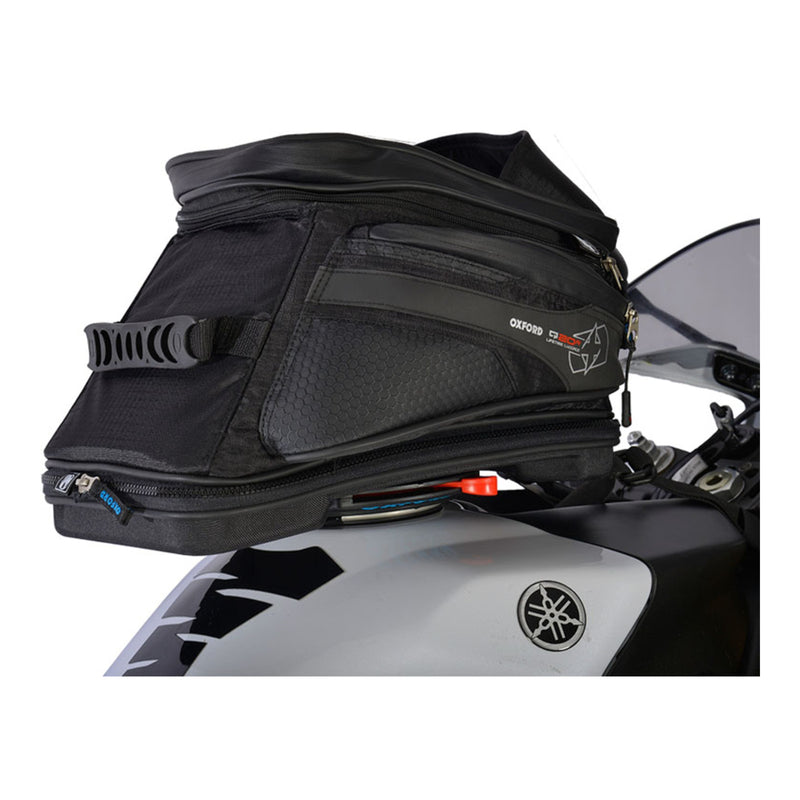 Load image into Gallery viewer, Oxford Tank Bag Quick-Release Q20R - Black